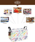 HUNRUNG Rectangle Storage Basket Cute Canvas Organizer Bin for Pet/Children Toys, Books, Clothes Perfect