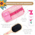 Playset 17 3 4 5 6 UMU Wooden Hair Salon Pcs Pretend Hairdressing Toy with Hair Dryer Straightener Mirror Comb
