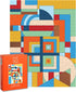 Galison Frank Lloyd Wright 500 Piece Book Box Puzzle, Architectural Geometric Artwork in Magnetic Keepsake Box