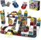 Magnetic Tiles Road Set, Rail Race Track with 2 Racer Cars, Magnetic