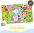 Little Likes Kids - Splash Park Jumbo Puzzle, 48 Pieces, Beginner Jigsaw Floor Puzzle for Preschoolers Age 4-8