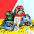 Winrayk 12 Set Video Game Party Favors - Gaming Drawstring Bag, Silicone Bracelet, Glow In The Dark Tattoo