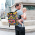 YANENDIE Backpack, Backpack Backpack Intricate Floral Pattern Diaper Bag Unisex Travel Baby Diaper Bags with Stroller