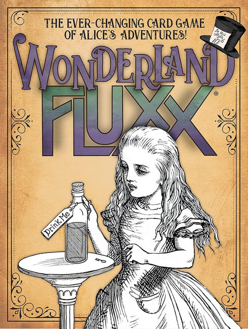 Wonderland Fluxx Card Game - Topsy-Turvy Wonderland Adventure
