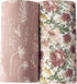 Little Jump 2 Pack Western Wild Flowers Muslin Swaddle Blankets for Baby