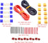 T-Plug EC3 XT60 Male Female Connector Adapters with 14AWG Silicone Wire, 52PCS for RC ESC Lipo Battery