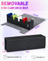 Card Storage Box with Dice Tray for MTG, 5 in 1 Card Deck Case Holds 900+ Unsleeved Cards, Strong Magnet Organizer