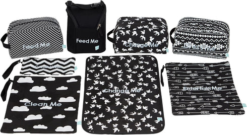 Easy Baby - Diaper, Bottle, and Supplies - Organizer Pouches and Changing