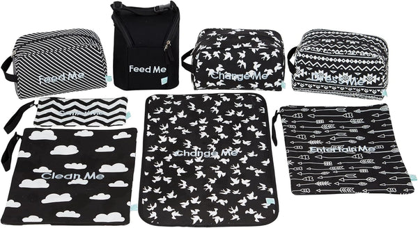 Easy Baby - Diaper, Bottle, and Supplies - Organizer Pouches and Changing