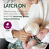 4 Boon Nursh Bottles - Silicone Baby Bottles Help Ease Colic Symptoms - Formula and Breast Milk Only Touch Food-Grade