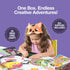 20 Packaged Arts & Crafts Kit for Kids, All-Inclusive, No Mess Craft Kits & Supplies for Boys & Girls DIY Creative