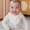 Copper Pearl Baby Bandana Bibs - 4 Pack Soft Cotton Bibs for