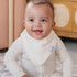 Copper Pearl Baby Bandana Bibs - 4 Pack Soft Cotton Bibs for