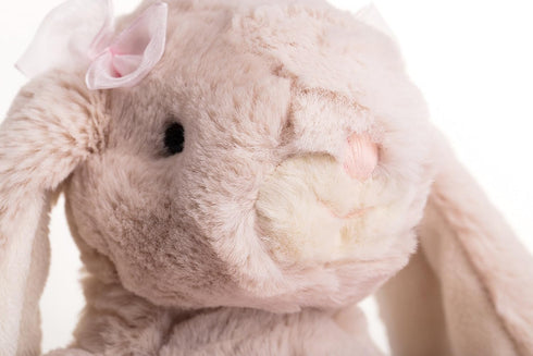 DILLY DUDU Ballerina/Ballet Bunny Plush Toy, Stuffed Animal Rabbit Doll 10-inch (Pink)