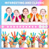 Sotiff 30 Pieces Glow in the Dark Silicone Wristbands for Kids, Adjustable Silicone Charm Bracelets in 6 Colors