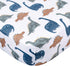 2-Pack Gerber Baby Unisex Knit Crib Sheet, Dino Time, One Size