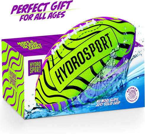 Water Football for Pool, Beach, and Lake, Waterproof Sports Toy for Kids Ages 8-12 for Family Games