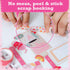 jackinthebox DIY Journal for Girls Ages 8-12, 242 PCS Scrapbook Kit with 10 Fun Guided Spreads