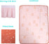 Set, 3 Sets, La Premura Boho Rainbow Baby Nursery Crib Bedding Piece Standard Size Crib Bedding Brown & Natural