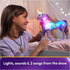 Unicorn Academy Interactive Rainbow Light-up Wildstar Unicorn Toy with Lights, Sounds & Music for Girls Ages 4+