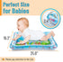 Tummy Tummy Mr. Pen- Inflatable Time Water Mat, Water Mat for Babies, Infant Water Mats, Baby Water Pad, Water Time Mat