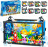 ONIMISC 8 in 1 Aquarium Building Sets with Light, Compatible with Lego Fish