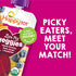 4 4.22 (Pack 16) HAPPYTOT Organics Stage Baby Food Pouches, Gluten Free, Vegan Snack, Love My Veggies, Fruit & Veggie