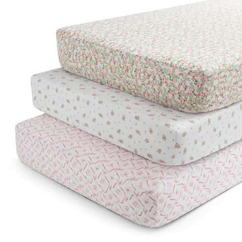 Delta Children Fitted Crib Sheets for Girls and Boys - Crib Sheet