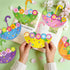 PAIVSUN 24Pcs Summer Spring Crafts Kits Make You Own Umbrella Paper Ornament DIY Arts and Crafts for Spring April