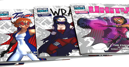 Greater Than Game: Sentinel Comics Roleplaying Game - Starter Kit, 6 Pre-Made Adventures, Ages 14+