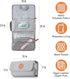 Diaper Bag Organizer - Tri-fold Wipes and Diaper Pouch for Travel and Diaper Bag Organization