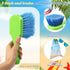 2 Summer Remerry Pcs Beach Sand Remover Brush with Drawstring Bag, Beach Accessories Scrub Brushes for CleaningSoft