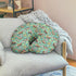 Qehuruxo Horse Boy Nursing Pillow Cover for Baby Boys Flower Breastfeeding Pillow Slipcover with Hidden Zipper Nursing