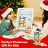 1-3 6 1 1 TOP Bright Wooden Race Track Car Ramp Toys for Toddlers Years Old with Mini Cars, Car Garage & Extra Bridges