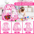 Baby Ball Pit for Toddlers - Kids Pop Up Play Tent with 50 Balls, Princess Toys for Indoor & Outdoor Play