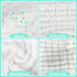 Accmor 6 Pack Muslin Baby Bibs, Soft Cotton Baby Bandana Drool Bibs for Boys Girls Teething and Drooling