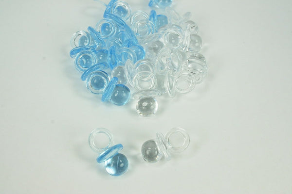 Dreampartycreation 500 Mini Acrylic Pacifiers Baby Shower Favor 3/4 Inches Wholesale!! Bulk Buy