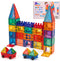 Mini Melow Magnetic Tiles, 100 Pcs Magnetic Building Blocks Set, STEM Magnetic Toys for