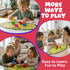 SkilLify 3-7, 2-6 Run Piggy Cooperative Board Game, Adorable Family Dice Game for Kids Ages Color Matching Board Game