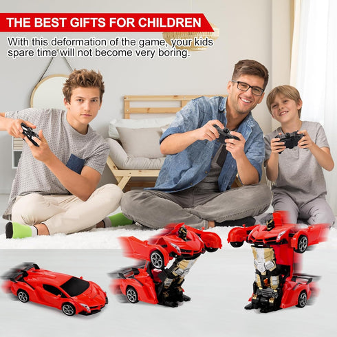 360Rotating 4 5 6 7 8 9 10 11 12 Blackma Remote Control Car - Transform, One-Button Deformation & Drifting, Transform