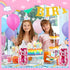 Tessco for you 2 15 Inch Pcs Big Baby Shower Bottle for Baptism Game Large Jumbo Plastic Baby Shower Bottle Piggy Candy