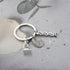 ENSIANTH Forensics Keychain - DNA Microscope Gift for Criminologist, Fingerprint Gift for Legal Examiner, Science Major
