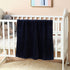 CREVENT 30''X40'' Soft Cozy Warm Baby Blankets for Boys Girls, All Season Use, Newborn Essentials (Wave Dark Blue/Navy)