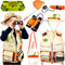 Kidz@Play Bug Hunting Kit, Vest, Hat, Binoculars, Lg. Net, Bug Container, Whistle,