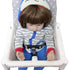 Cotton Seat Covers for IKEA Antilop Highchair, Foldable Baby Highchair Cover with Forest Pattern (Grey Star)