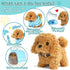 3 4 5 6 Set, 3-8 TONZE Robot Dog Toy for Girls Kids Year Old, Interactive Walking Barking Realistic Robot Puppy Toys