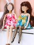 Sotiff 10 Pairs Doll Lace Stockings Handmade Long Sock Female Doll Socks Legging Casual Accessories for DIY Baby Doll Clothes Toy (Mesh Style)