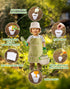 Set, WRP25 ROBUD Kid Gardening Wooden Garden Tool for Kid, Garden Tool Kit with Tool Storage Bag, Apron, Gloves