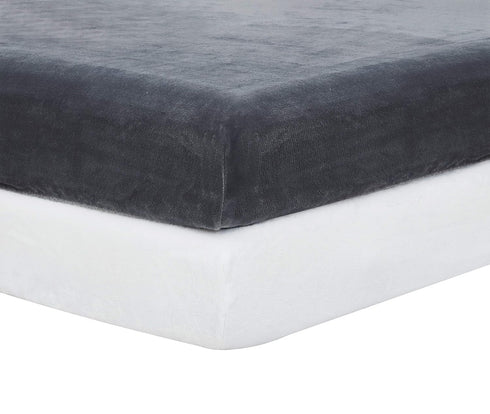 Southwest Canyon 2 Pack 28in 52in, Warm Microplush Crib Sheets for Boys Girls, Super Soft and Warm Fitted Crib Sheets