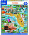 White Mountain Puzzles Florida - 1000 Piece Jigsaw Puzzle